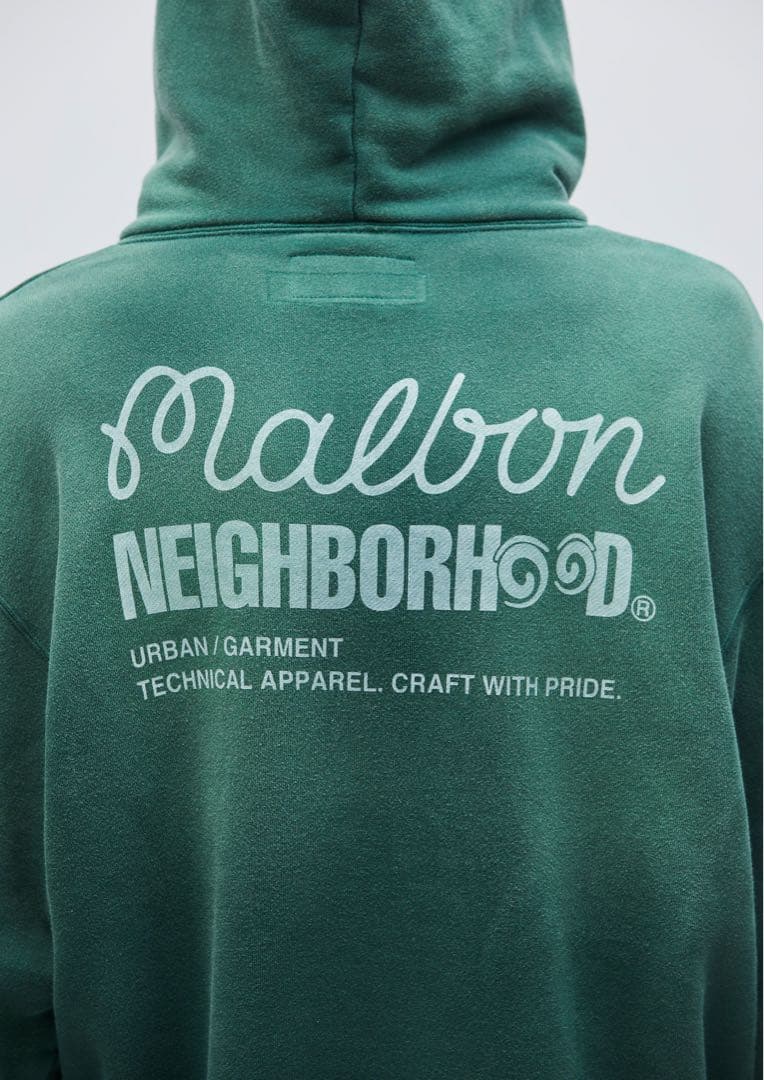 【NEIGHBORHOOD ✖️ MALBONコラボ】GOLFフーディ　Mサイズ