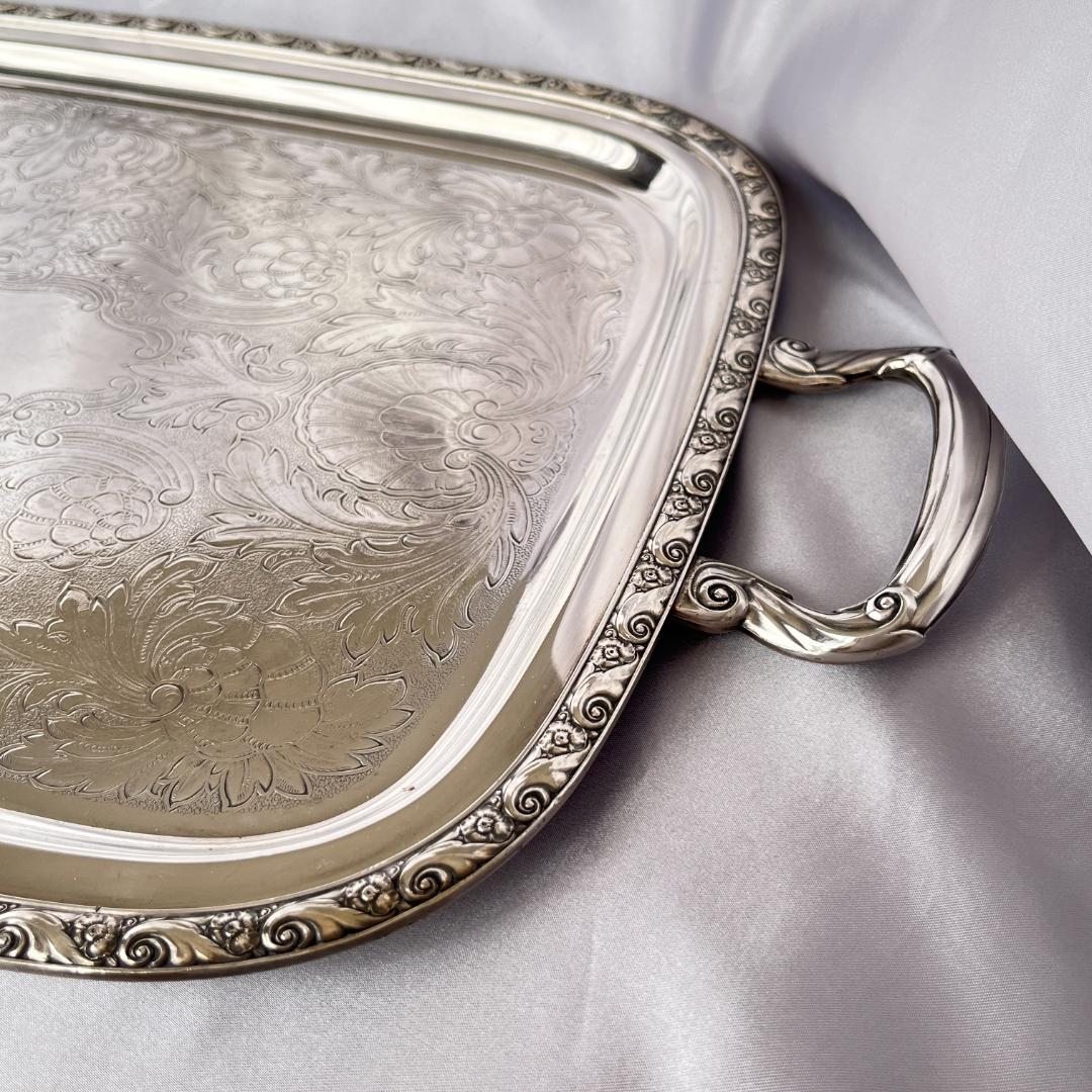 【Queen Bess 】ティーサービス 5点 ティー/コーヒーポット トレー