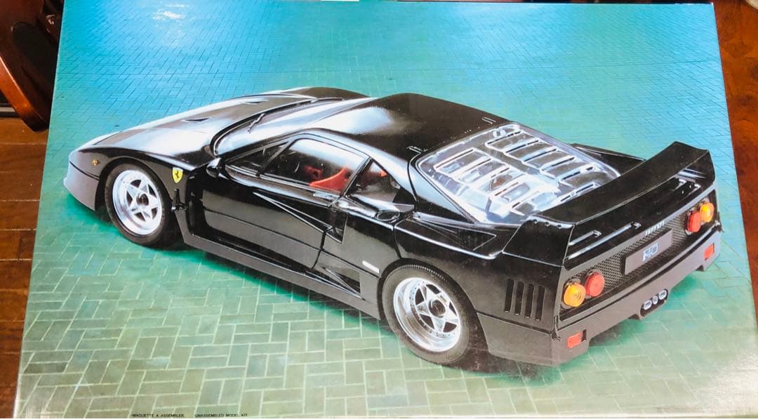 フジミ　Ferrari F40 1/12 ダイキャストモデル NOVA ブラック