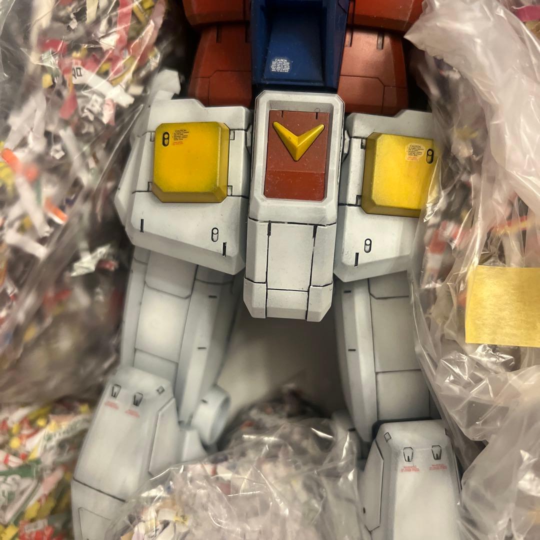 1/48 メガサイズ RX-78-2 ガンダム ウェザリング 素組 完成品