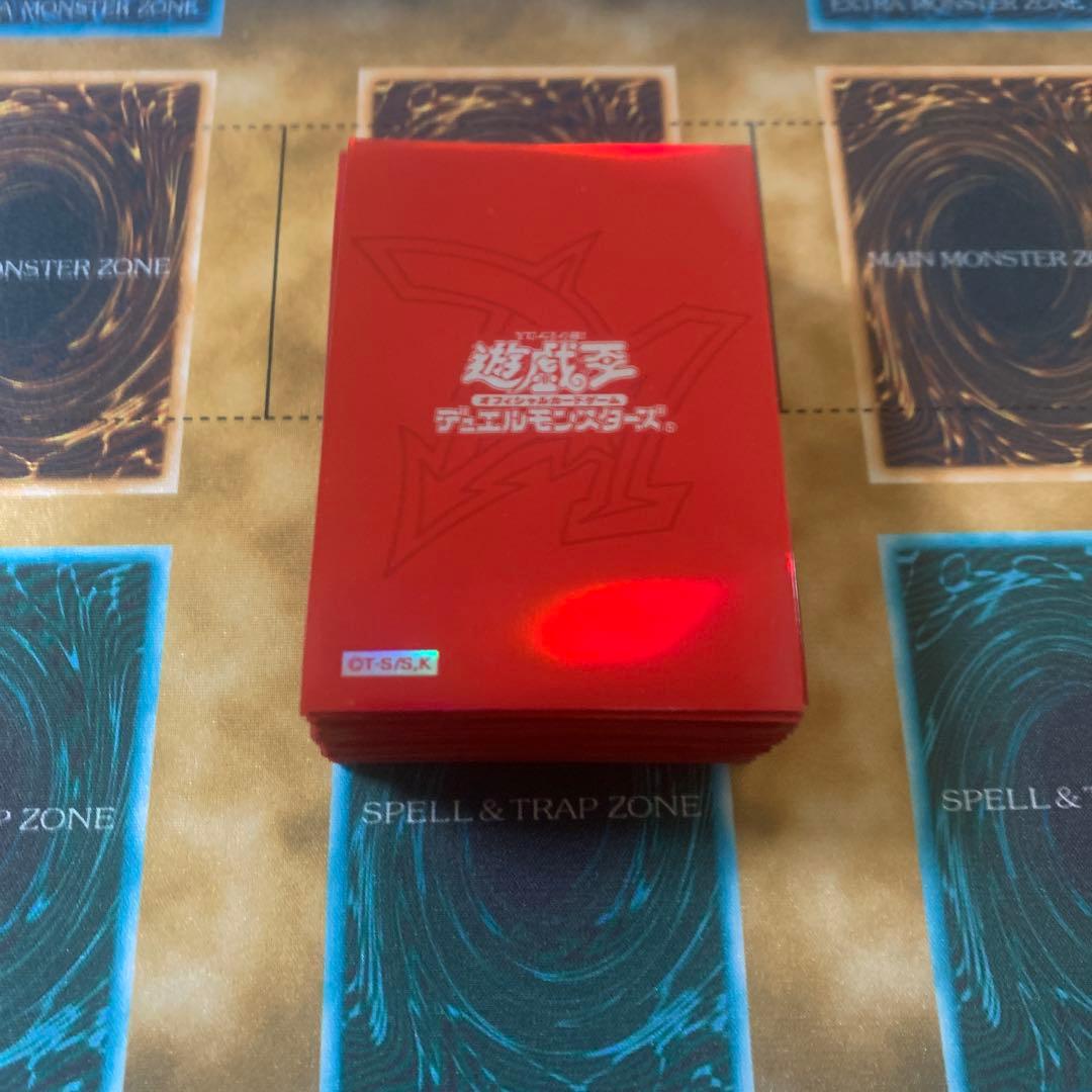 オシリスレッド　スリーブ　プロテクター　初期　75枚　遊戯王