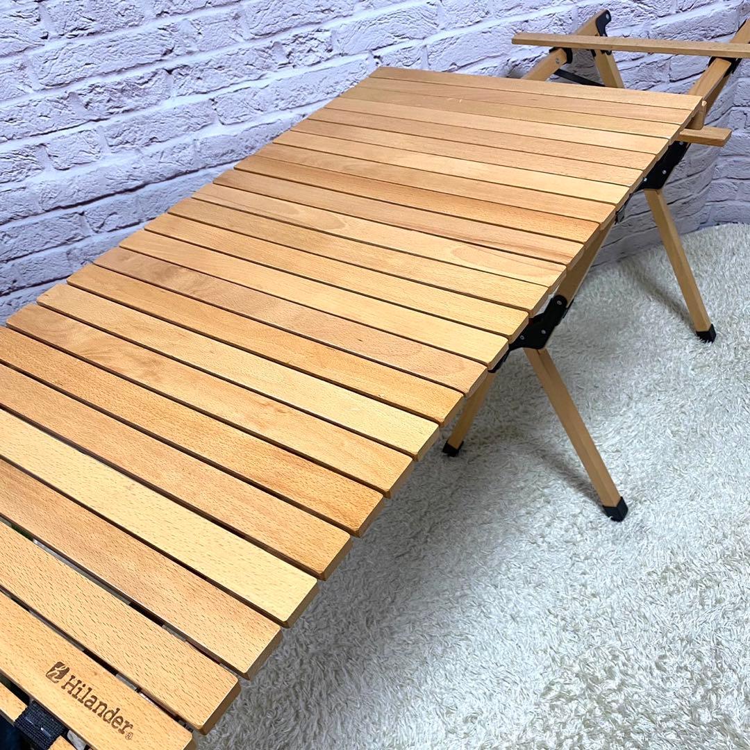 ハイランダー ウッドキッチンテーブル Hilander キャンプ アウトドア