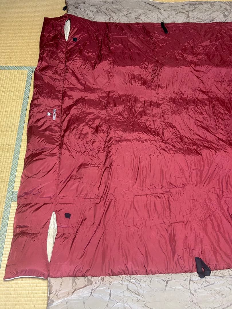 【美品】スノーピーク ダブル掛布団 BD-051