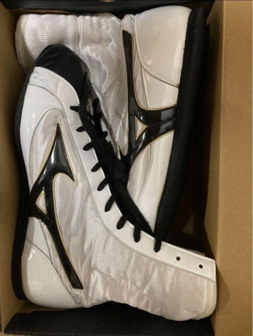 Mizuno ボクシングシューズ ホワイト/ブラック