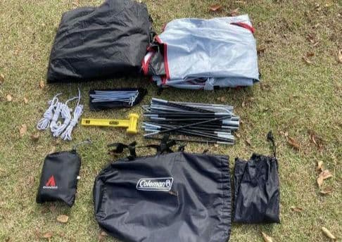 美品コールマン Coleman ツーリングドームLX＋ グランドシート付送料無料