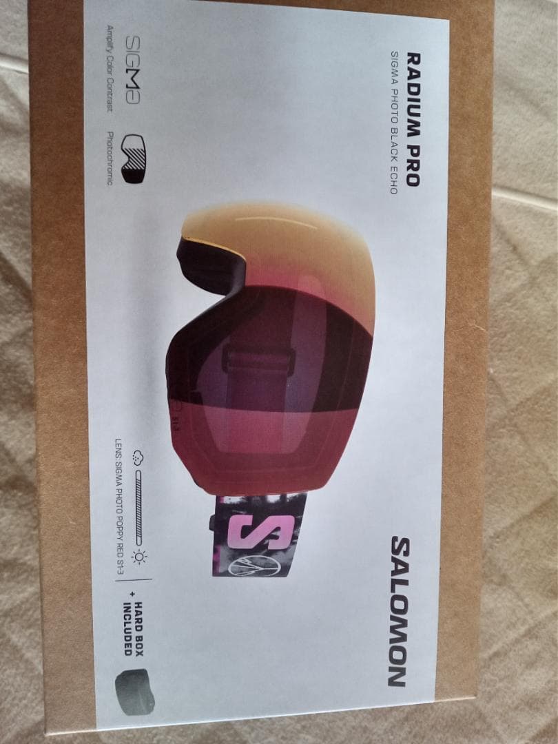 SALOMON RADIUM PRO ゴーグル　未使用新品