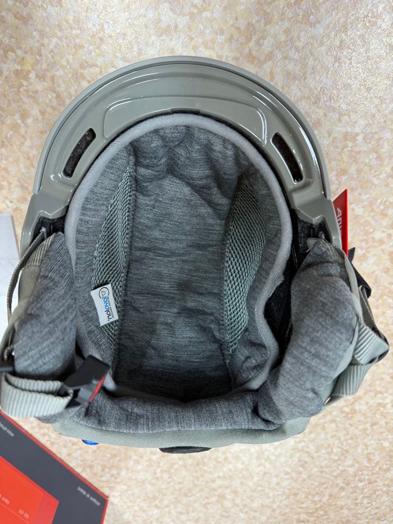 ALPINA スキー・スノーボード用ヘルメット グレー