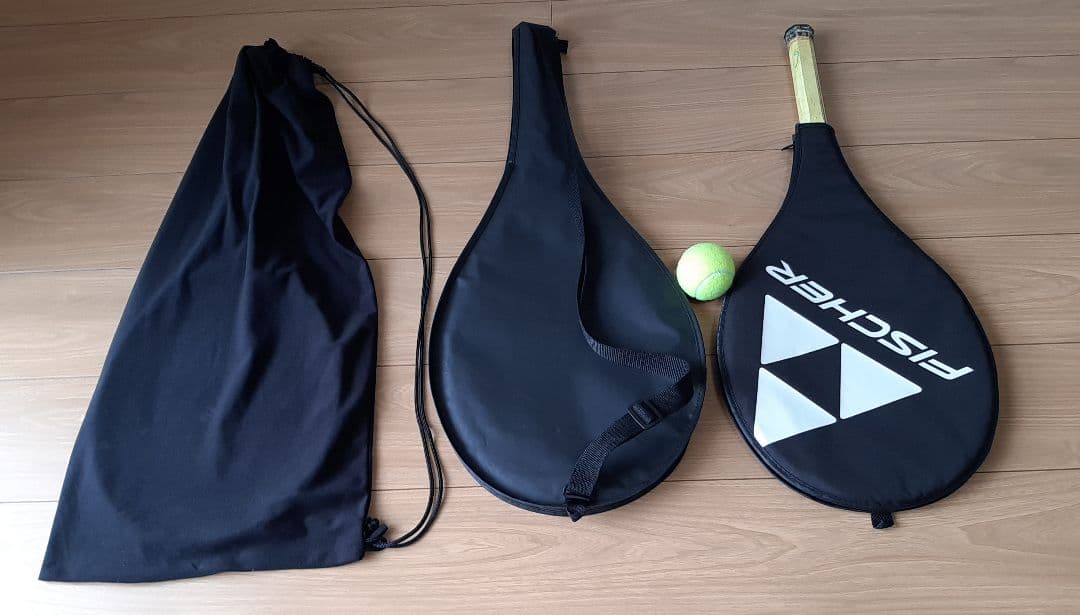 硬式テニスラケット3本セット　Wilson　FISCHER　PRINCE　カバー