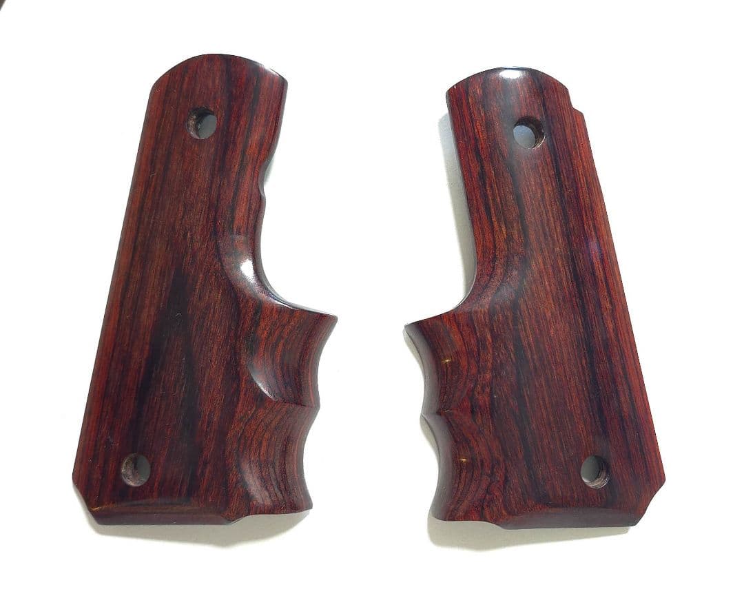 M1911A1 ガバメント 実銃用 ウッドグリップ WA マルイ MEU