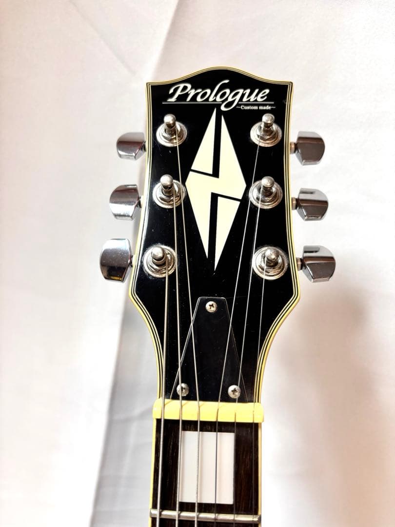 Prologue レスポールタイプ　エレキギター　レッド　ソフトケース付き