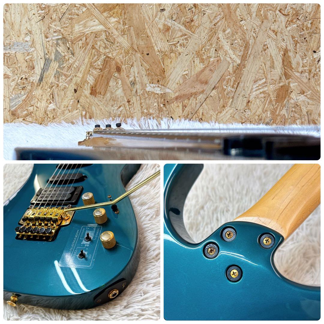 FERNANDES FR-85S フルモードサスティナー搭載 ブルー/グリーン系