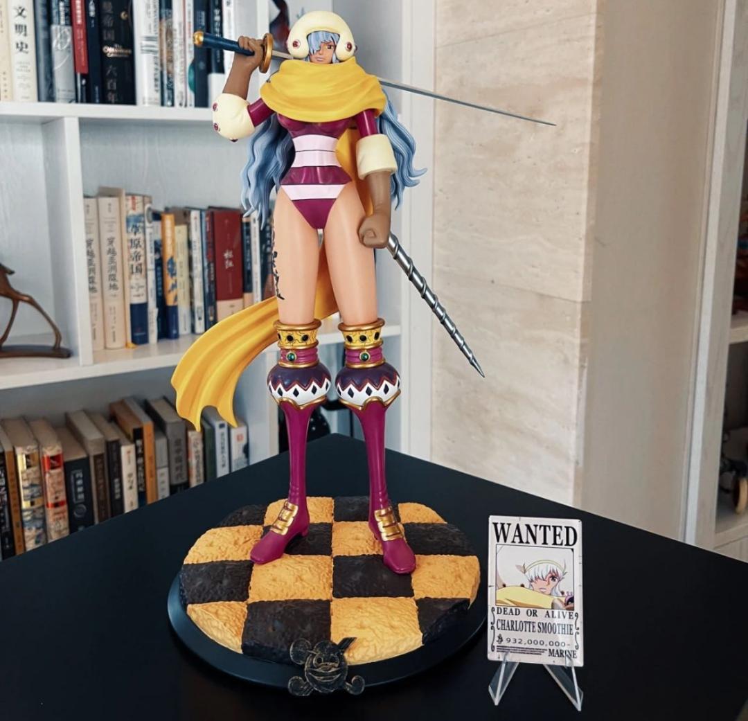 ワンピース Black スムージー ガレージキット ガレキ スタチューフィギュア