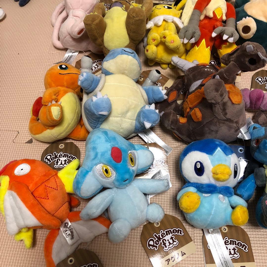 pokemon fit 31個セット　ポケモンドラピオンぬいぐるみ　まとめ売り