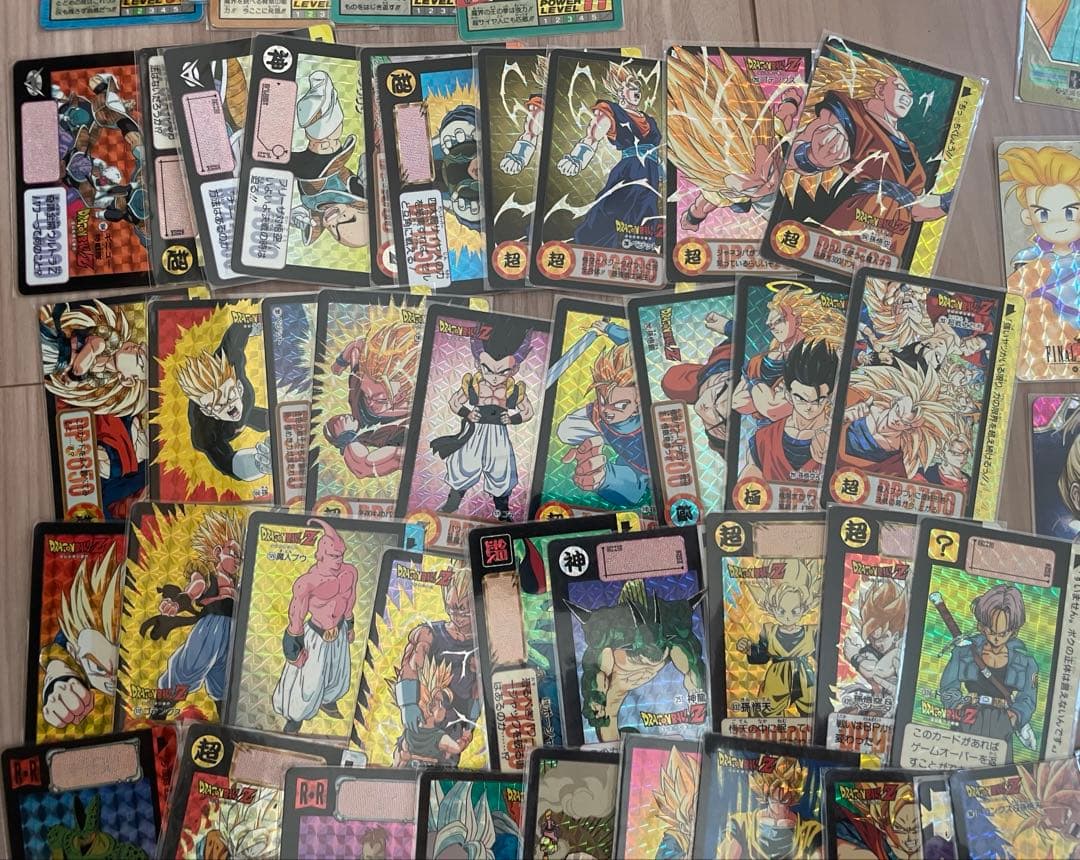 ほ*味様 カードダス　まとめ売り　130枚以上　当時品　ドラゴンボール ガンダム