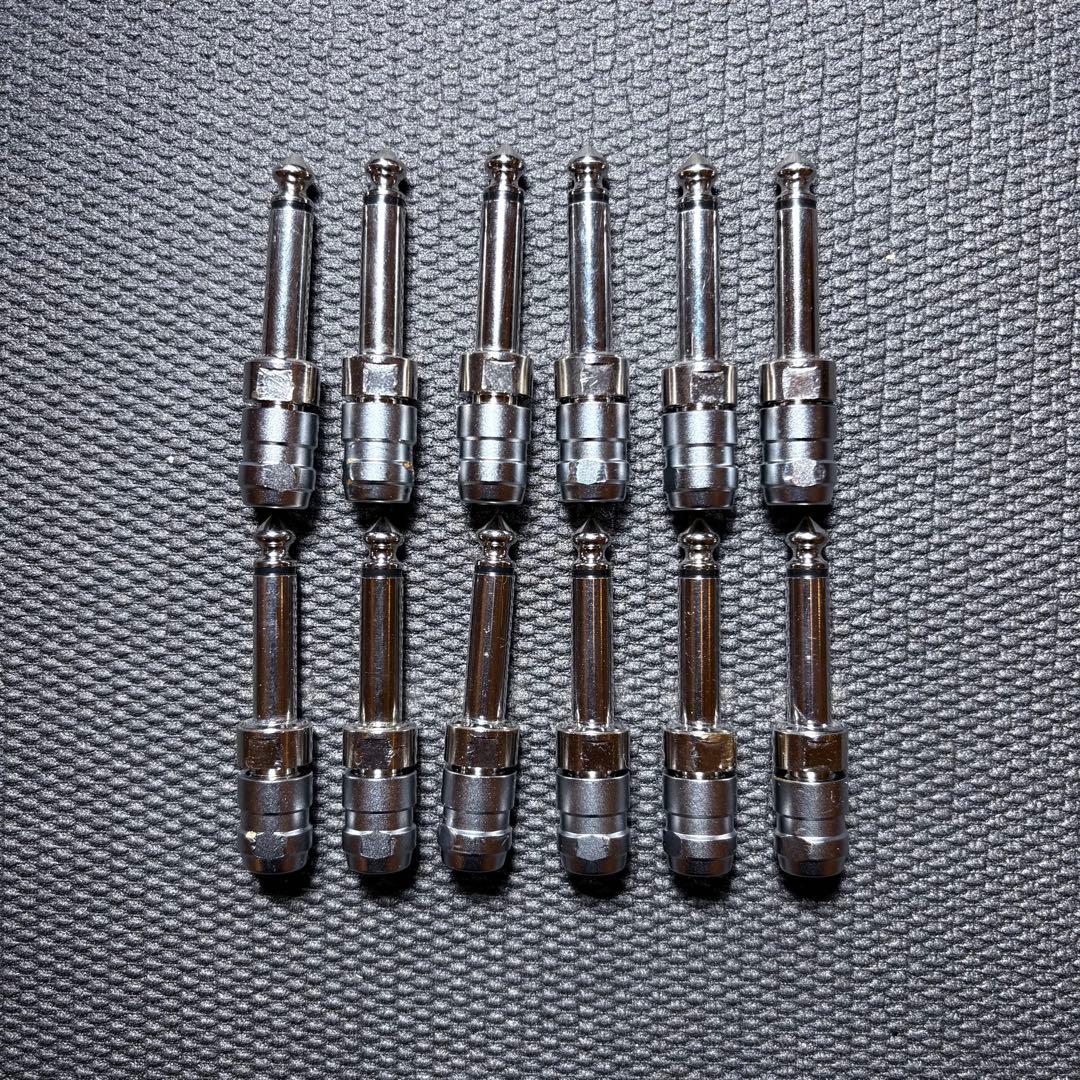 オヤイデ（Oyaide）ソルダーレスプラグ（SLP-240S） S型12個