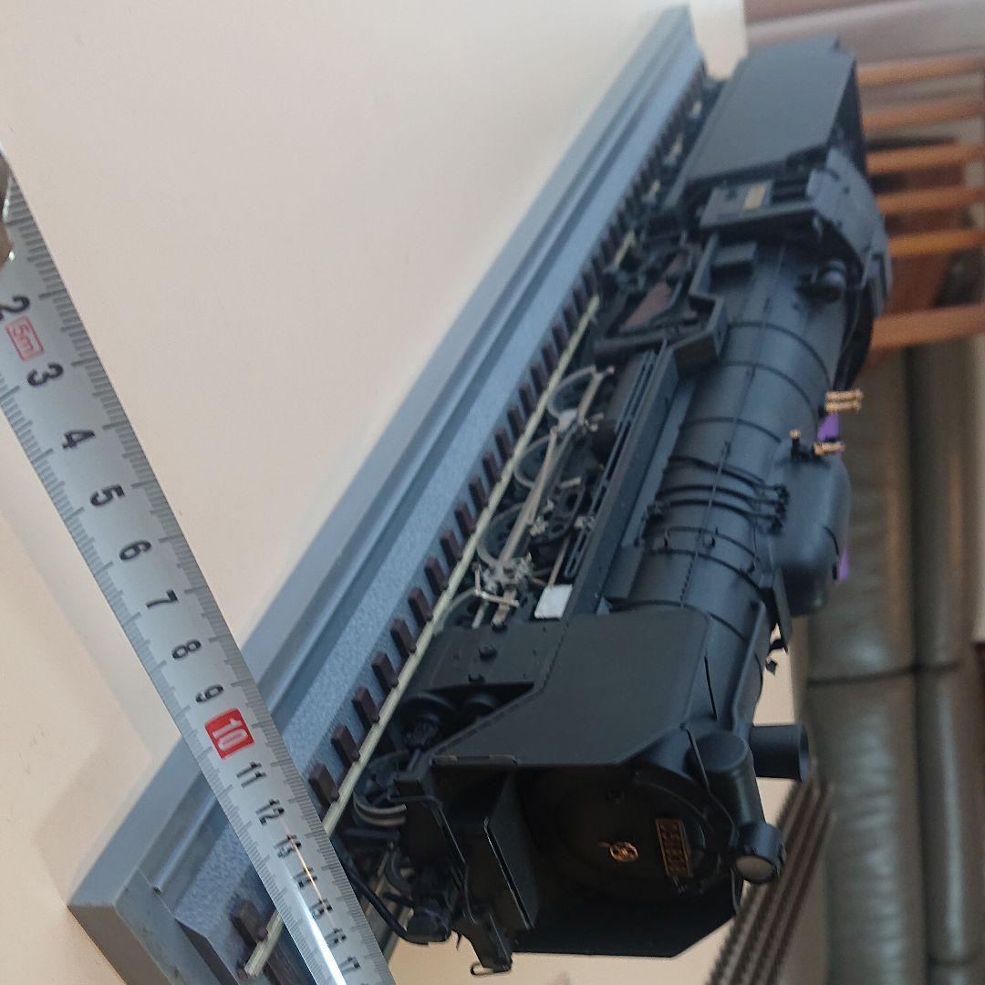 D51蒸気機関車模型　O ゲージサイズ　三井金属製　真鍮