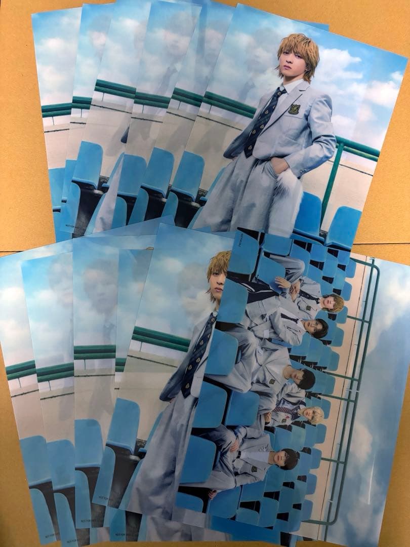 M!LK アオノオト クリアポスター 吉田仁人 11枚 集合 1枚