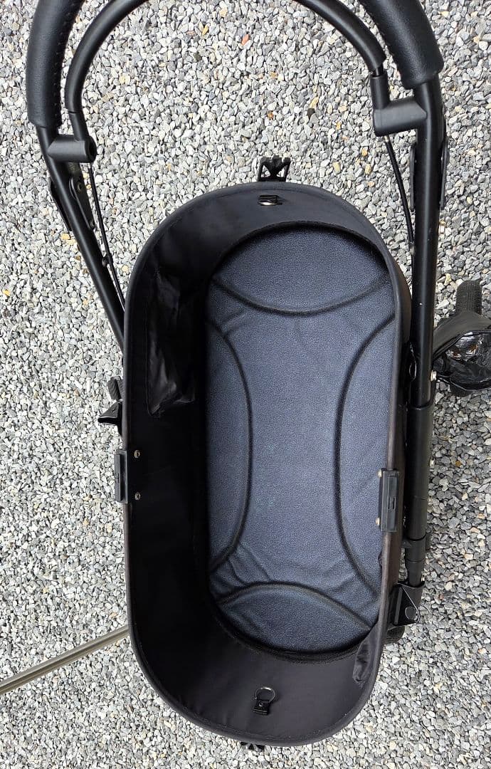 AIRBUGGY フレーム+コット+付属品　DOME3 Large ブラック