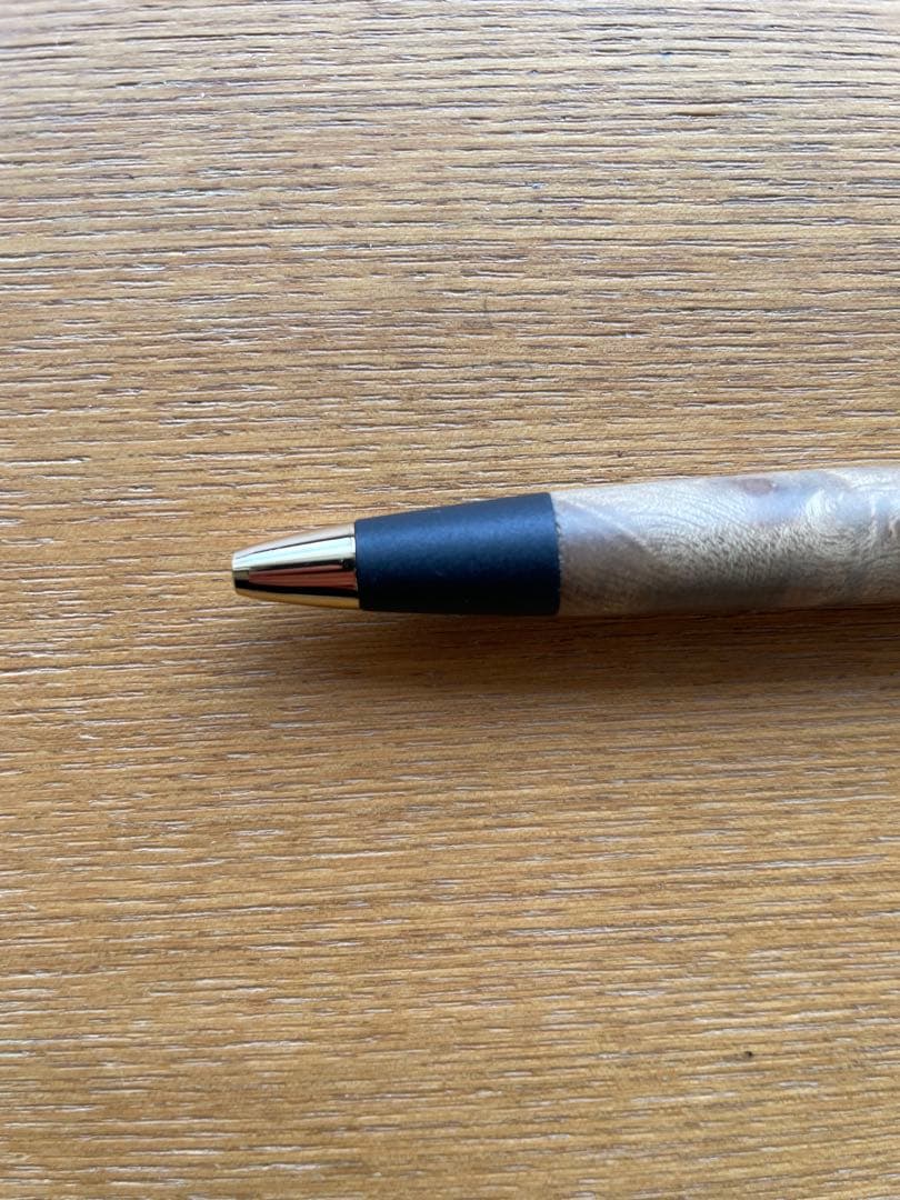 野原工芸　ボールペン　マーブルウッド　旧型