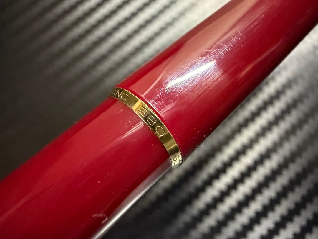 極美品 モンブラン No.380 ボルドー ハンマートリガー ボールペン