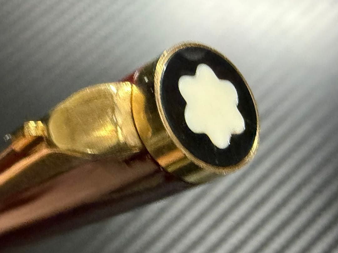 極美品 モンブラン No.380 ボルドー ハンマートリガー ボールペン