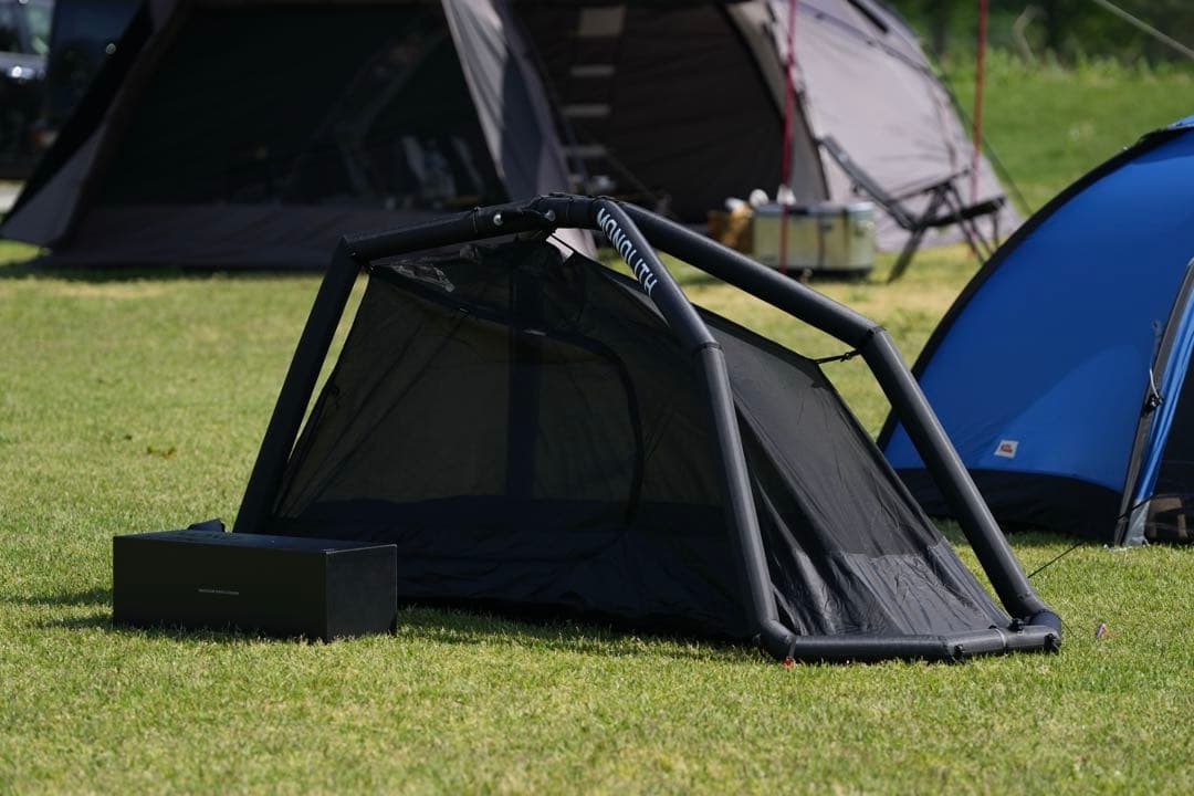 EXOD MONOLITH BLACK エアフレームテント&ハンモック中古