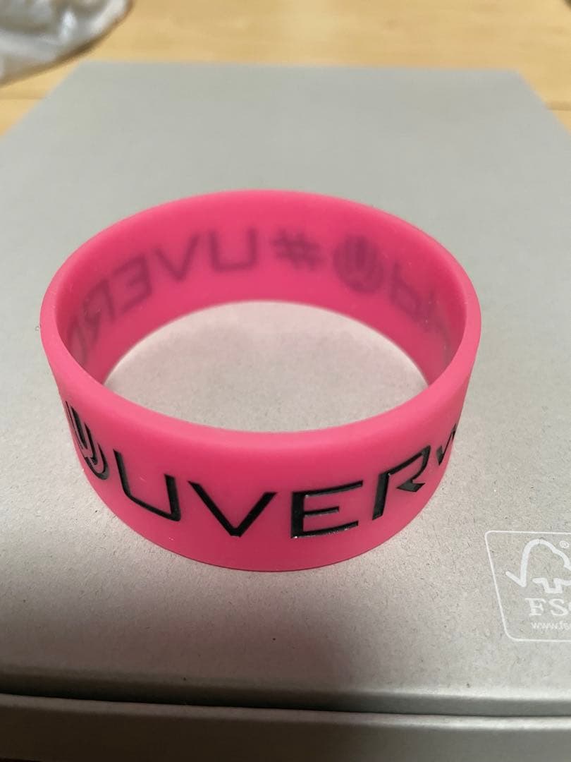 レア！UVERworld 非売品ラバーバンド　UVERQ