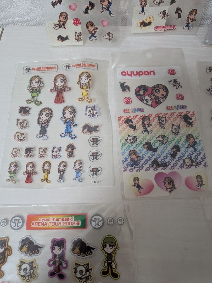 浜崎あゆみ　あゆぱん　ayupan　ステッカー　シール　まとめ売り　平成
