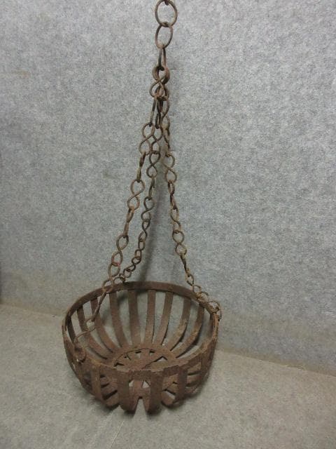 鉄製吊りかがり火 [B25535]