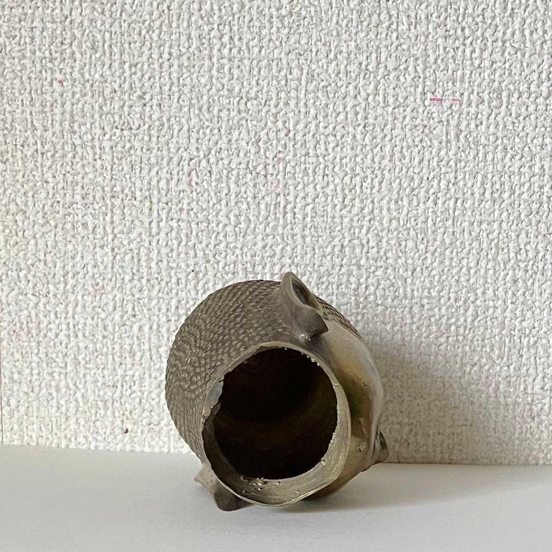 仏頭　骨董品　置物　彫刻　金属工芸品　アンティーク　ビンテージ アート　真鍮