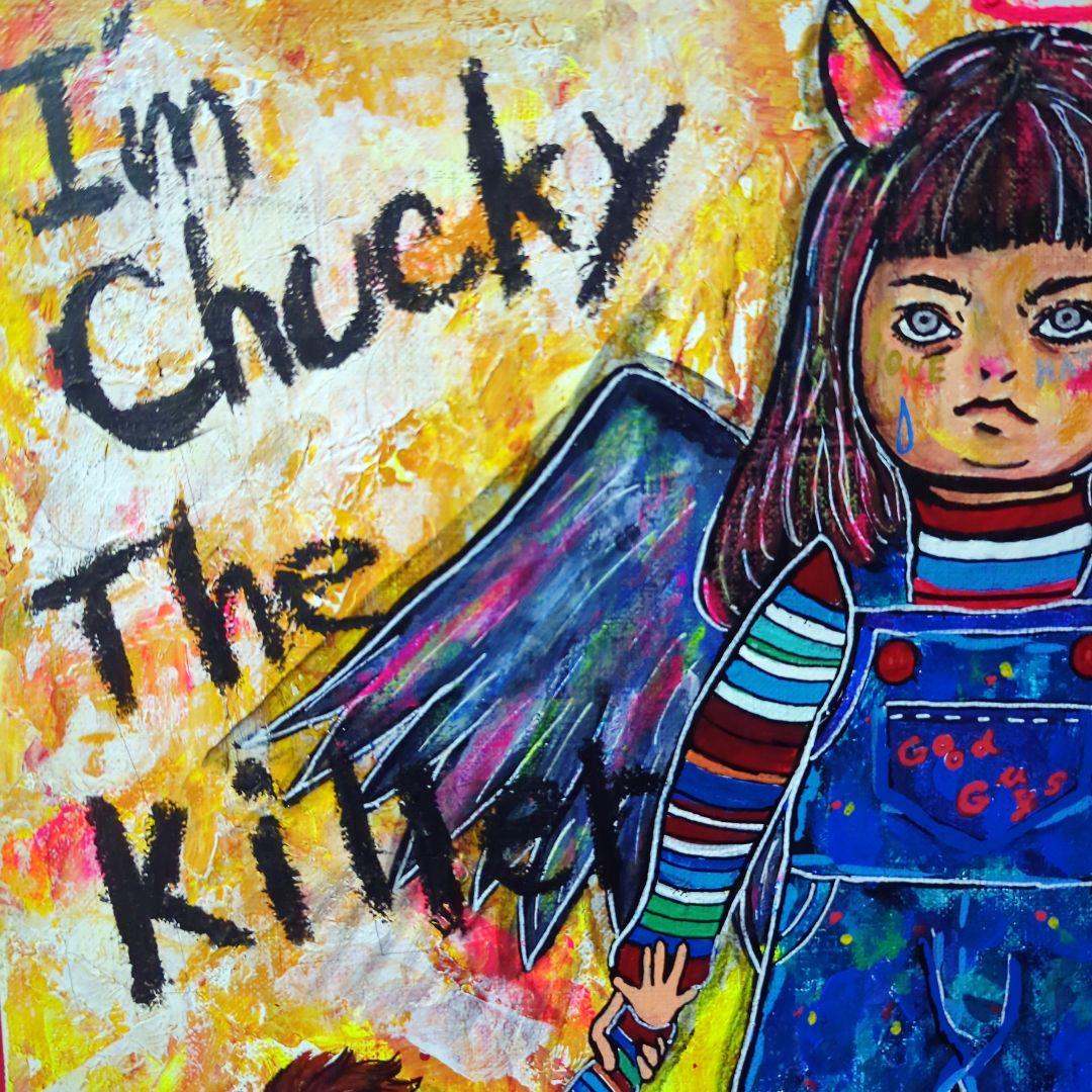 【一点物アート/SALE】I'm a Killer Doll!【S4号】