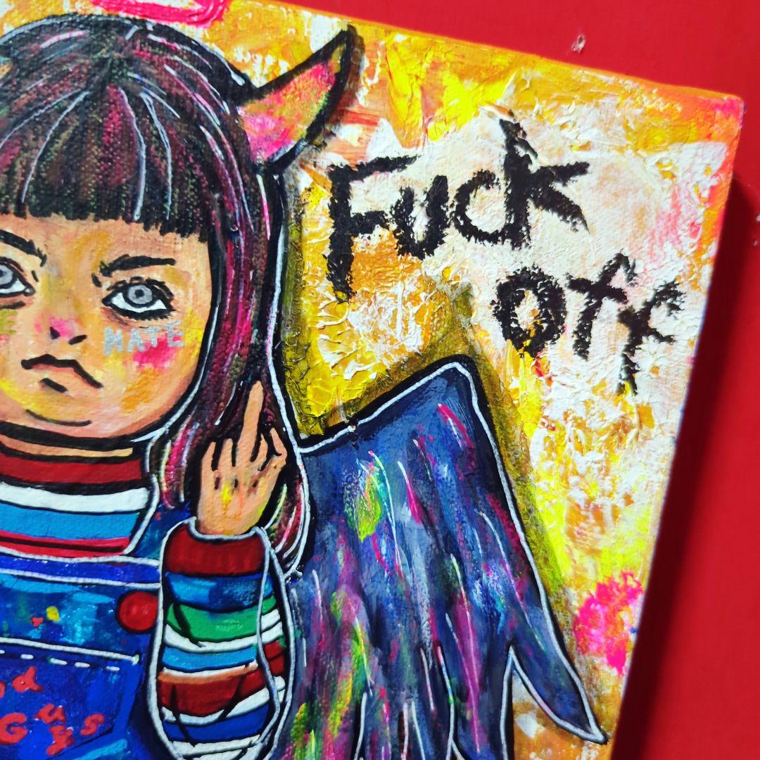 【一点物アート/SALE】I'm a Killer Doll!【S4号】