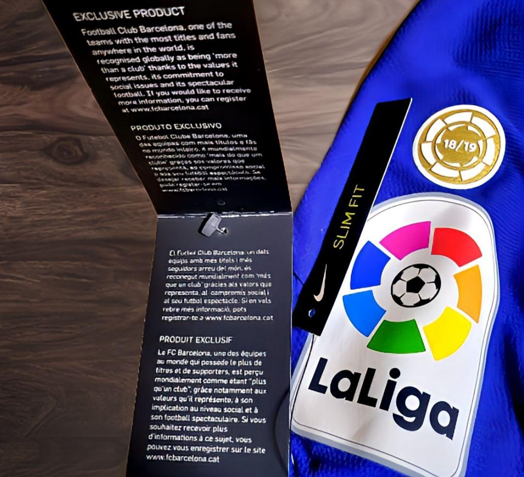 【正規品/新品未使用】バルセロナ 19-20 メッシ ユニフォーム 希少