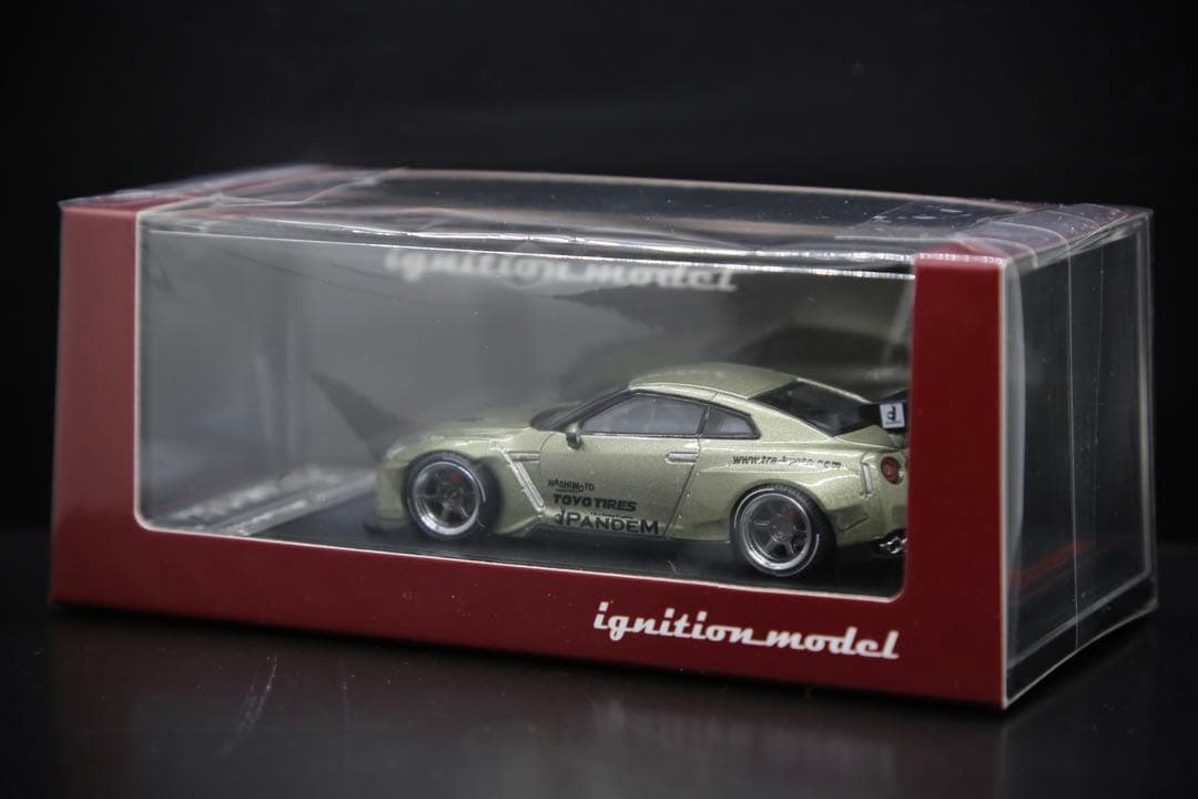 ミニカー 1/64 IG PANDEM R35 GT-R