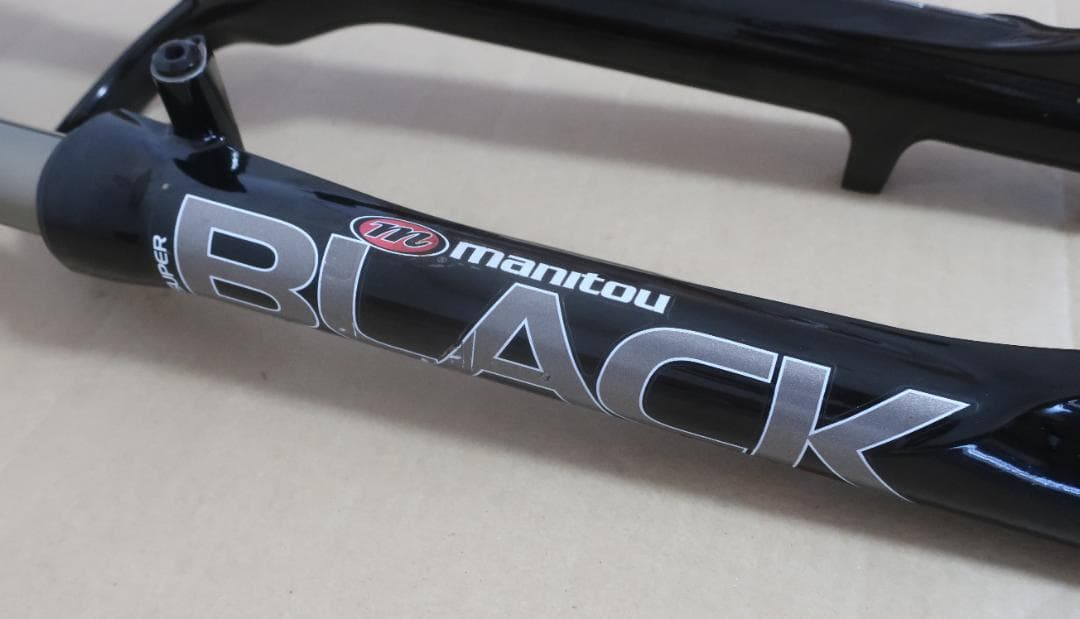 【フロントサスペンション】Manitou Black Super【26インチ用】