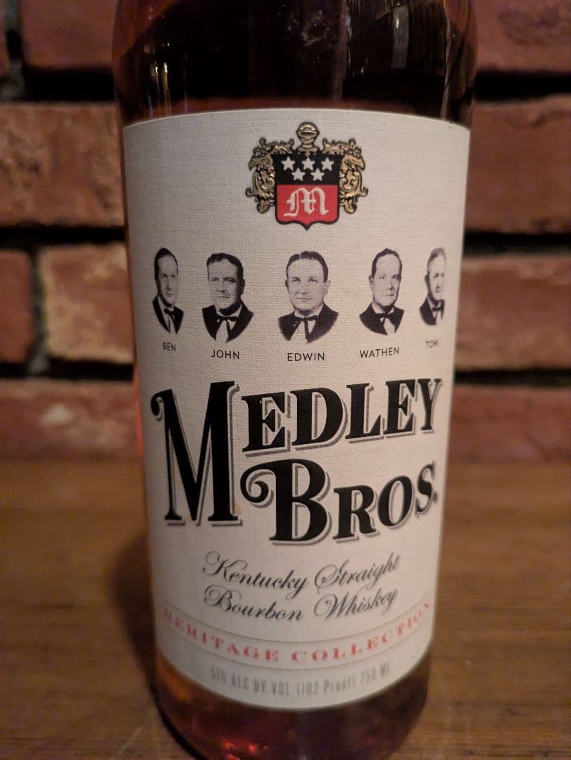 ウイスキー Medley Bros. Kentucky Bourbon Whiskey