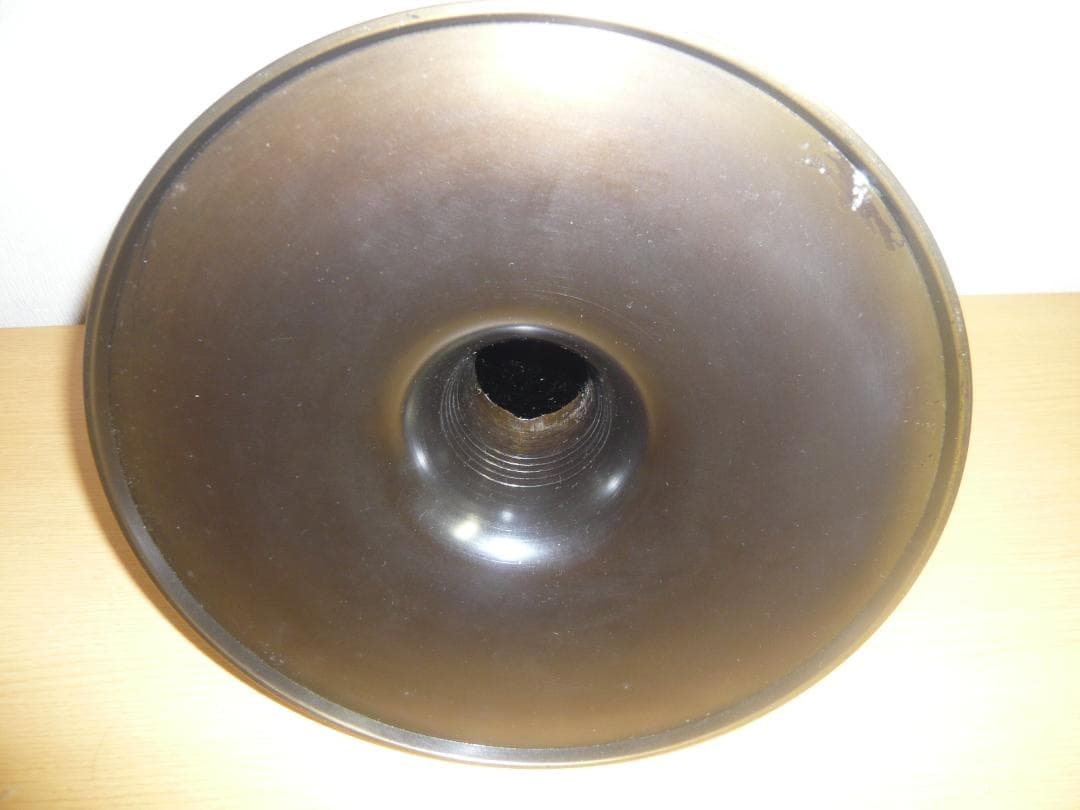 一文字池坊 銅鋳造 薄端 銅製花器 フラワーベース 華道 生け花 KK02