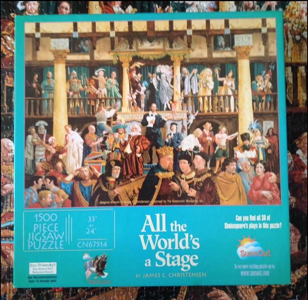 1500ピース ジグソーパズル All the World's a Stage