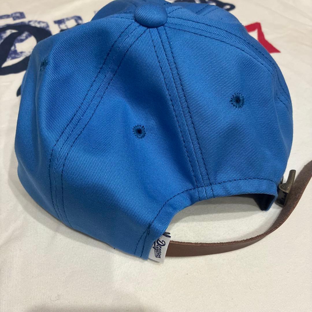 Dodgers 青 キャップ CDロゴ 調整可能