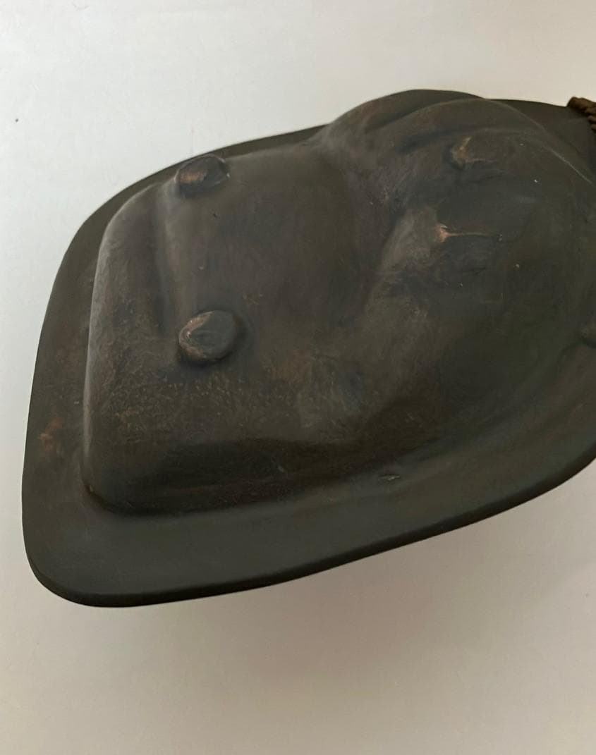 北海道　熊前足　クマ足跡　壁掛け・ 灰皿 北海道産 1950 レトロ★レア物