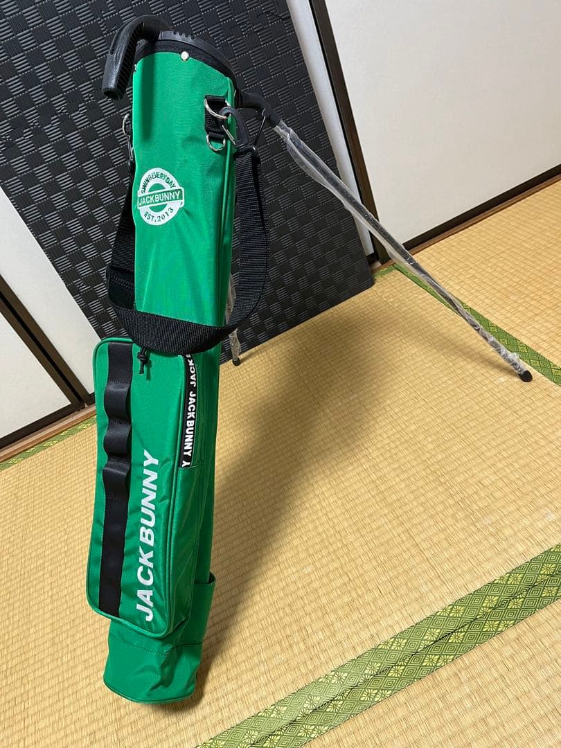 ありすけさ⭐︎⭐︎⭐︎JACK BUNNY キャディバッグ グリーン⭐︎⭐︎⭐︎