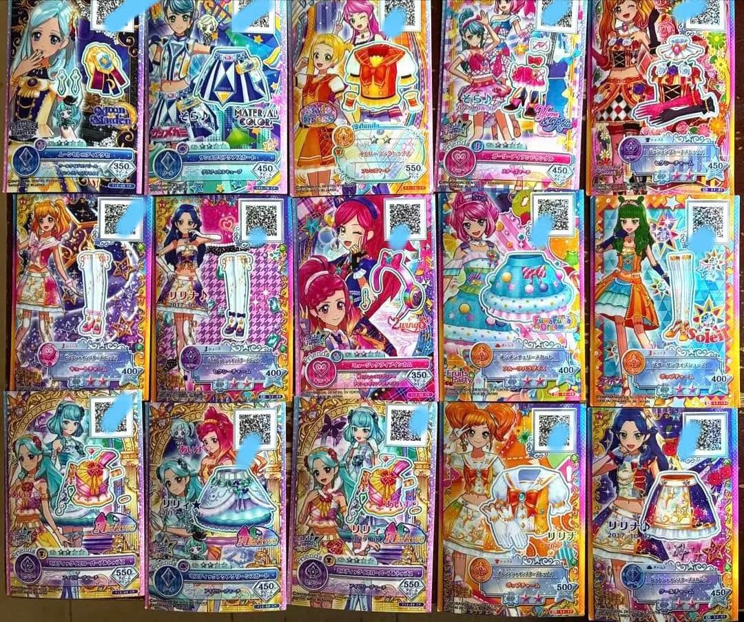 アイカツ カードセット まとめ売り　　プレミアムレアカード多数含み全294枚