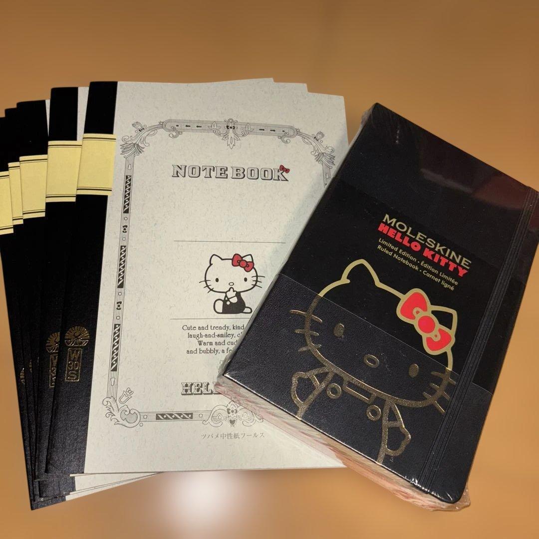 Moleskine Hello Kitty 限定版＆ツバメノート 5冊セット