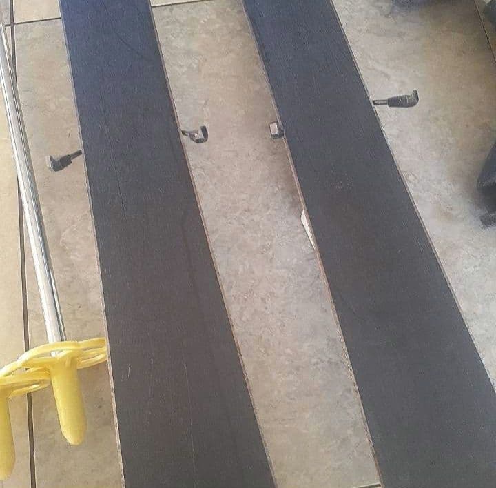 初めてのスキーに！板９０cm　幼稚園児スキーセット　本格的