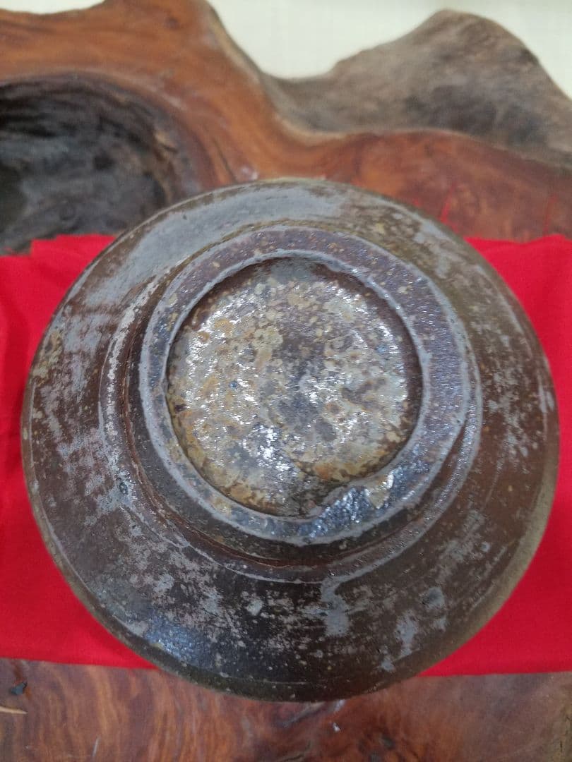 古備前の筒茶碗