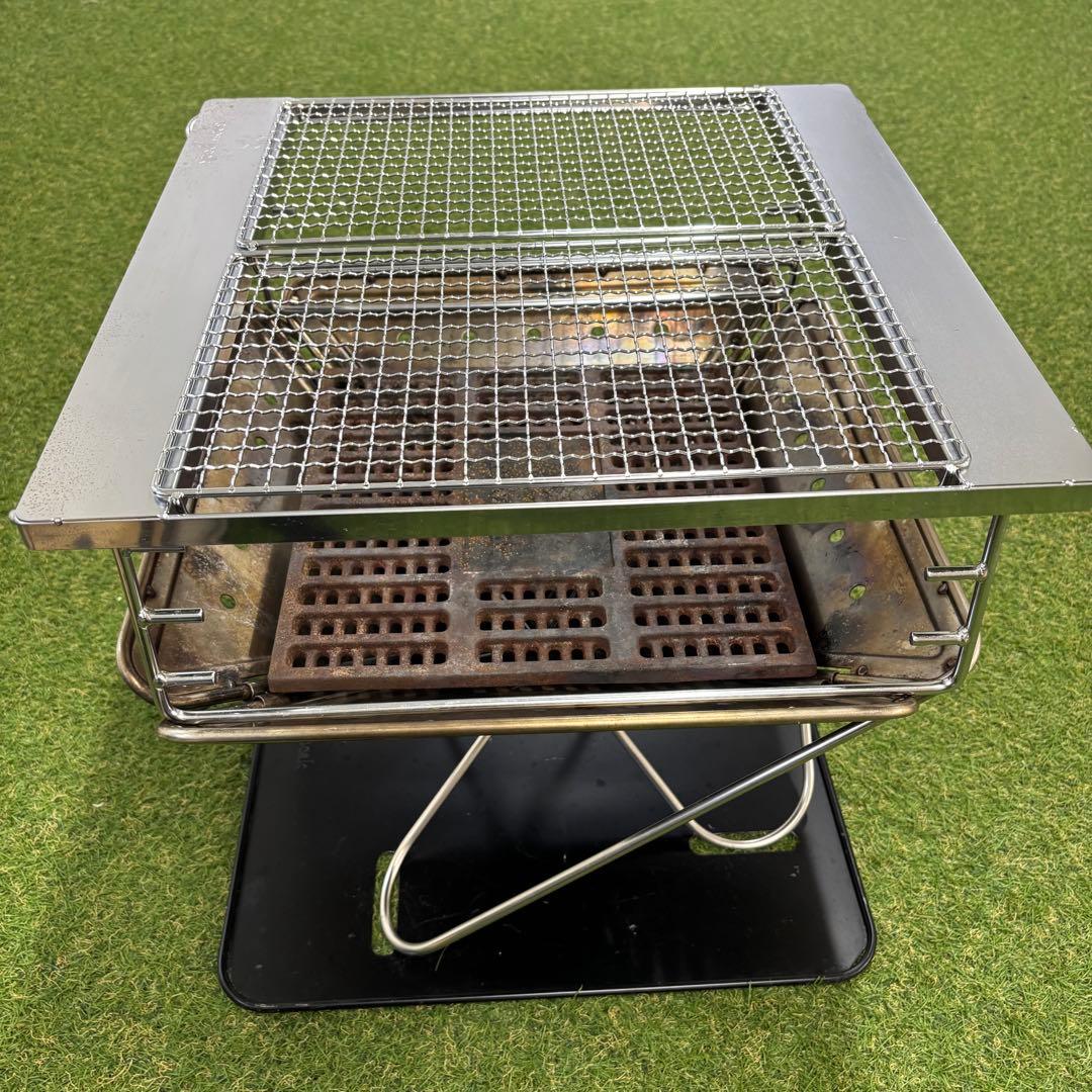 【即日発送】スノーピーク 焚火台L べースプレート 炭床 グリルブリッジセット