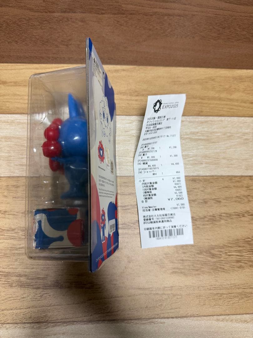 新品未開封 大阪関西万博 LABUBU ラブブ ミャクミャクコラボ フィギュア