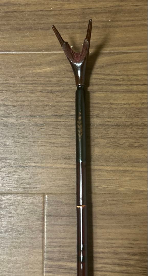 ヘラブナ釣り【竿春きよ志作】竿掛け玉の柄、玉網、【夢釣】万力セット