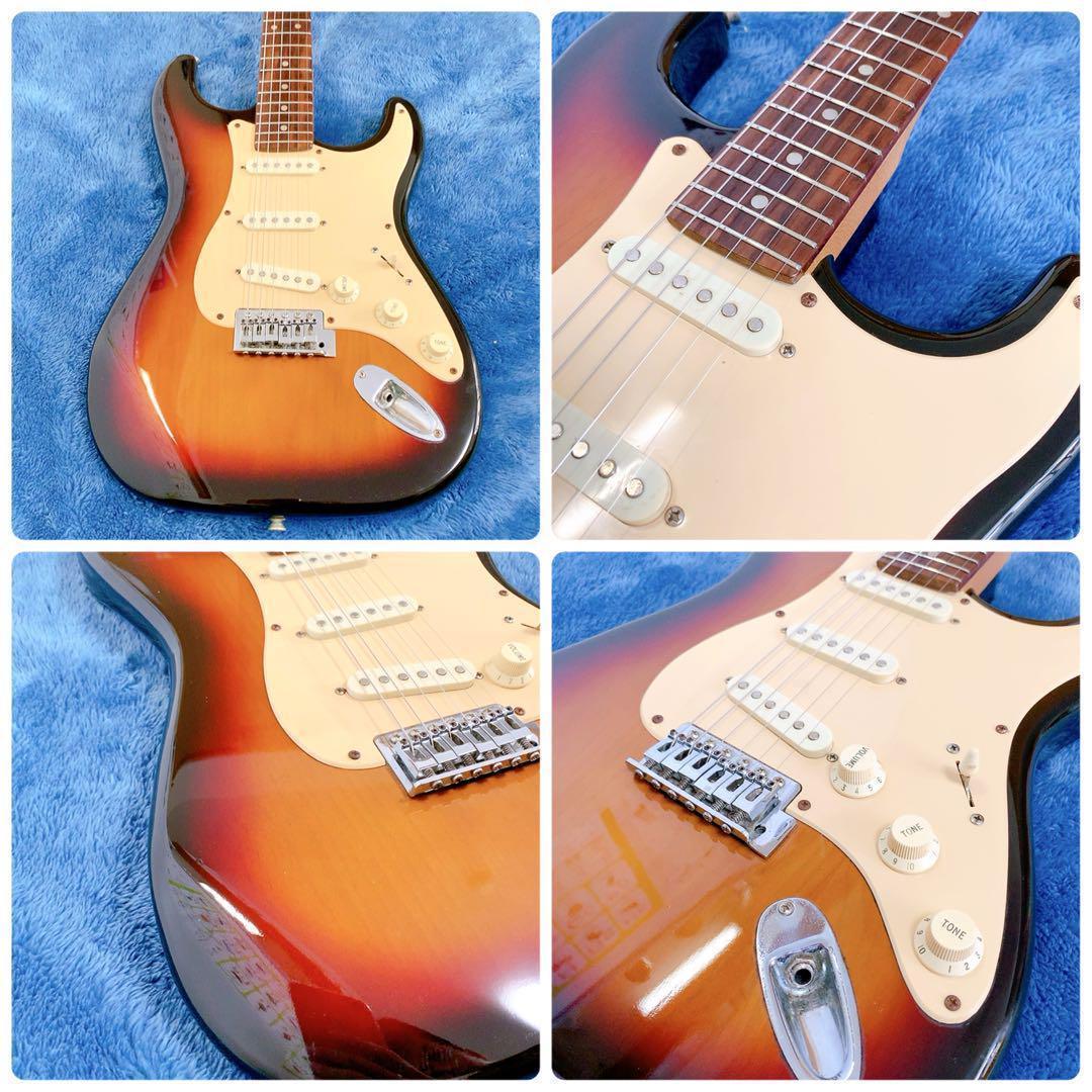 LEGEND ストラトキャスター　タバコサンバースト　ビンテージ風
