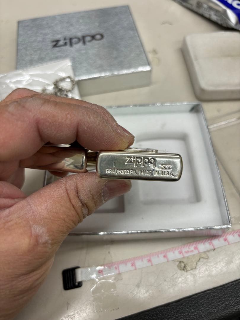 B4987 ジッポ オイルライター 1999年　ネックレス付き